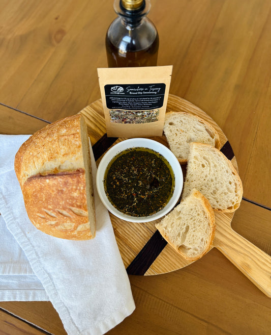 "Somewhere in Tuscany" Bread
Dipping Seasoning 5 Pack: $27.99
(Best Deal - Save $7!)